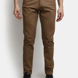 V-Mart Men Mid Rise Cotton Trousers-image-98