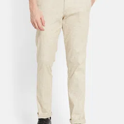Octave Men Khaki Casual Trouser-image-23