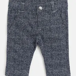 Chicco Boys Relaxed Printed Mid Rise Cotton Trousers-image-93