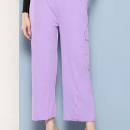 Aarika Girls Printed Smart Flared Trousers-image-56