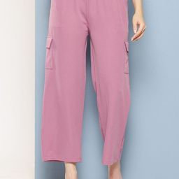 BAESD Girls Smart Flared Cargos Trousers-11