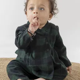 Tiber Taber Boys Checked Trousers-image-79
