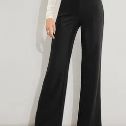 Stylecast X Slyck Women Comfort Wrinkle Free Parallel Trousers-image-88
