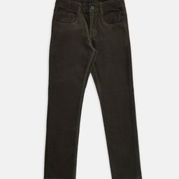 Pantaloons Junior Boys Olive Green Relaxed Fit Jeans-picture-13