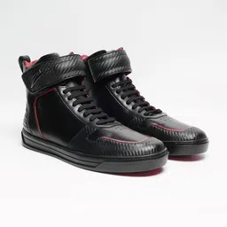 ZEESH Men Leather Sneakers-picture-12
