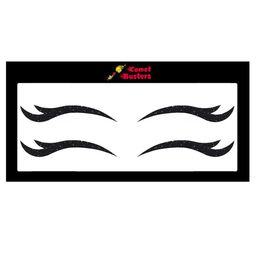 Comet Busters Set of 2 Glitter Eyeliner Stickers-32