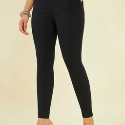 Soch Women Mid Rise Slim Fit Culottes Trouser-image-93