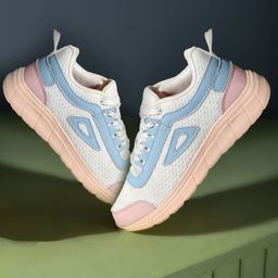 IMPAKTO Women Colourblocked Lace-Ups Sneakers-image-45