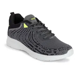 aadi Men Textured Contrast Sole Moisture Wicking Sneakers-21