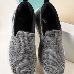 Carlton London sports Men Woven Design Lightweight Slip-On Sneakers-image-23