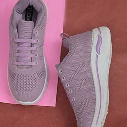 El Paso Women Woven Design Lace Up Sneakers-56