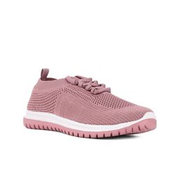 North Star Women Pink Woven Design Sneakers-image-71