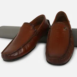 Louis Philippe Men Leather Formal Loafers-picture-21