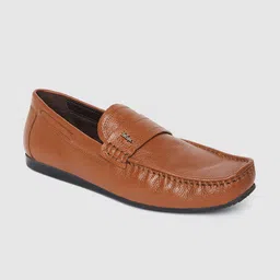 Lee Cooper Men Brown Leather Loafers-image-66