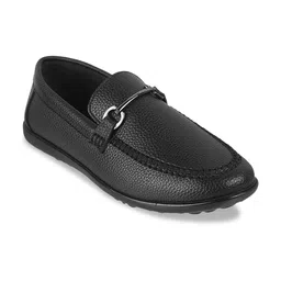 WALKWAY by Metro Men Textured Leather Horsebit Loafers-image-33