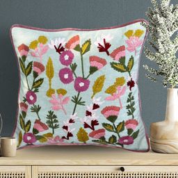 SHADES of LIFE Blue White 2 Pieces Square Cushion Covers-image-10
