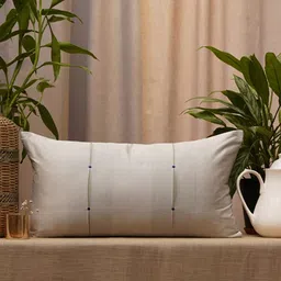 ZEBA Grey Rectangle Cushion Covers-image-1