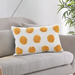 SASHAA WORLD Cotton Lumbar Cushion 30x50 cm-37