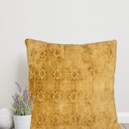 Home Mustard Yellow Square Cushion Covers-34