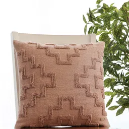 Pluchi Pink Cotton Square Cushion Covers-picture-54