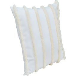 THROWPILLOW Off White Embroidered Square Cushion Cover-image-78