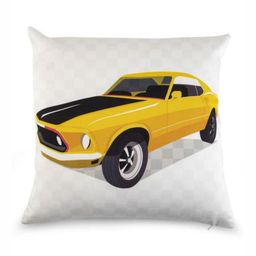 WAXWINGO White & Yellow Cartoon Characters Square Cushion Covers-image-62