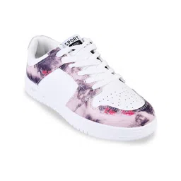 CASSIEY Women Pink Printed Sneakers-25