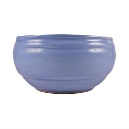LASAKI Navy Blue Textured Bowl Shape Ceramic Planter-image-79