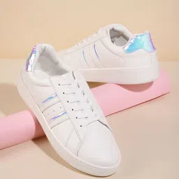 DressBerry Women Perforated Detail Sneakers-49