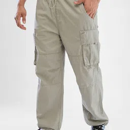 SPYKAR Men Mid Rise Cargo Joggers-picture-17