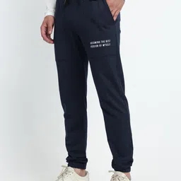 Beyoung Men Printed Pocket Knitted Cotton Mid Rise Joggers-image-48