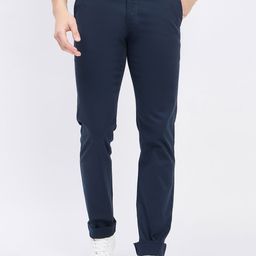 Duke Men Mid-Rise Slim Fit Trousers-image-93