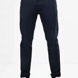 Celio Men Slim Fit Mid-Rise Trousers-picture-25