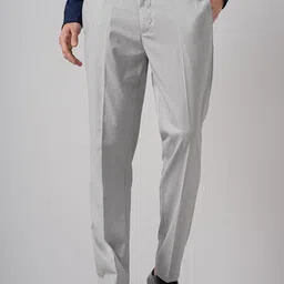 Celio Men Slim Fit Mid-Rise Formal Trousers-image-54