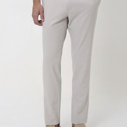 Mufti Men Slim Fit Mid-Rise Trousers-picture-33