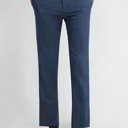 Arrow Men Smart Flex Mid-Rise Slim Fit Trousers-image-16