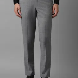 Louis Philippe Men Slim Fit Trousers-image-91