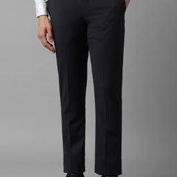 Louis Philippe Men Mid-Rise Slim Fit Formal Trousers-image-41