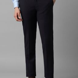 Louis Philippe Men Mid-Rise Slim Fit Formal Trousers-image-96