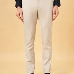 Peregrine by Pantaloons Men Slim Fit Formal Trousers-image-89