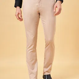 Peregrine by Pantaloons Men Slim Fit Formal Trousers-picture-25