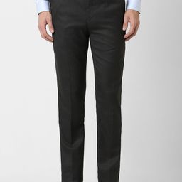 Peter England Men Slim Fit Trousers-image-81