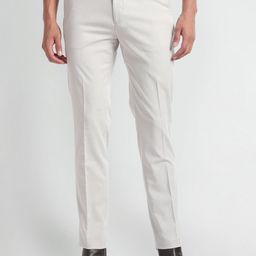 Arrow New York Men Slim Fit Mid-Rise Formal Trouser-picture-26