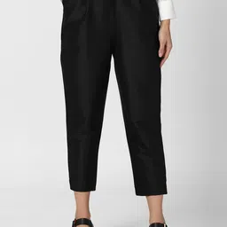 Van Heusen Woman Women Black Slim Fit Trousers-picture-28