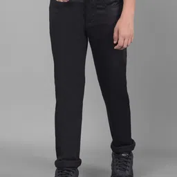 Crimsoune Club Boys Slim Fit Mid-Rise Trouser-image-99