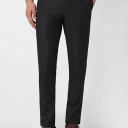 V Dot Men Skinny Fit Formal Trousers-image-74