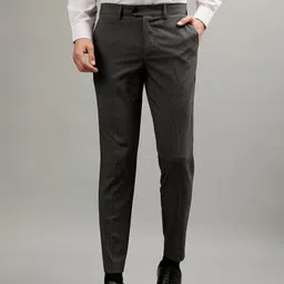 LINDBERGH Men Slim Fit Formal Trouser-image-124