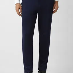 V Dot Men Slim Fit Mid Rise Formal Trousers-image-67
