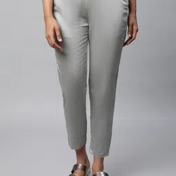 AURELIA Women Mid Rise Slim Fit Trousers-image-67