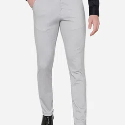 JB STUDIO Men Slim Fit Cotton Trousers-image-68